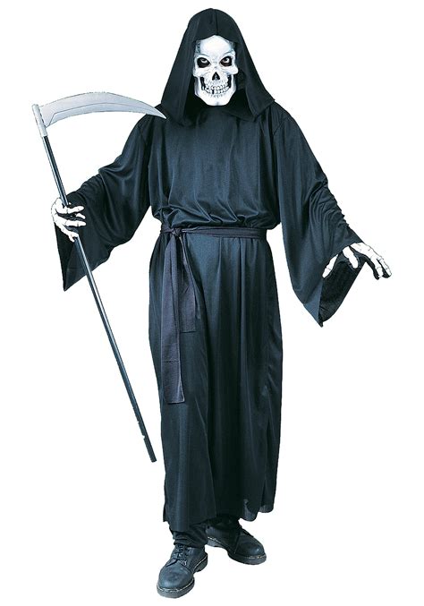 Kangaroo Halloween Scary <strong>Costume Grim Reaper Costume</strong> For Boys Kids <strong>Costume</strong> With Glowing Red Eyes 4. . Realistic grim reaper costume